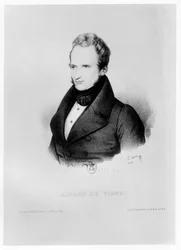 Porträt von Alfred de Vigny, 1832